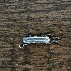 Vintage Silver-Tone Jewelry Clasp